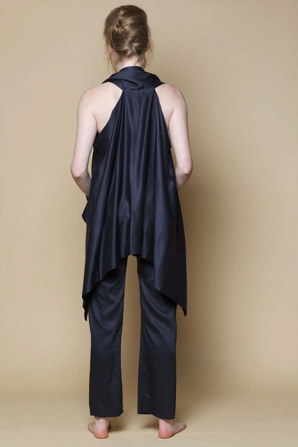 Vegan Silk Swing Vest