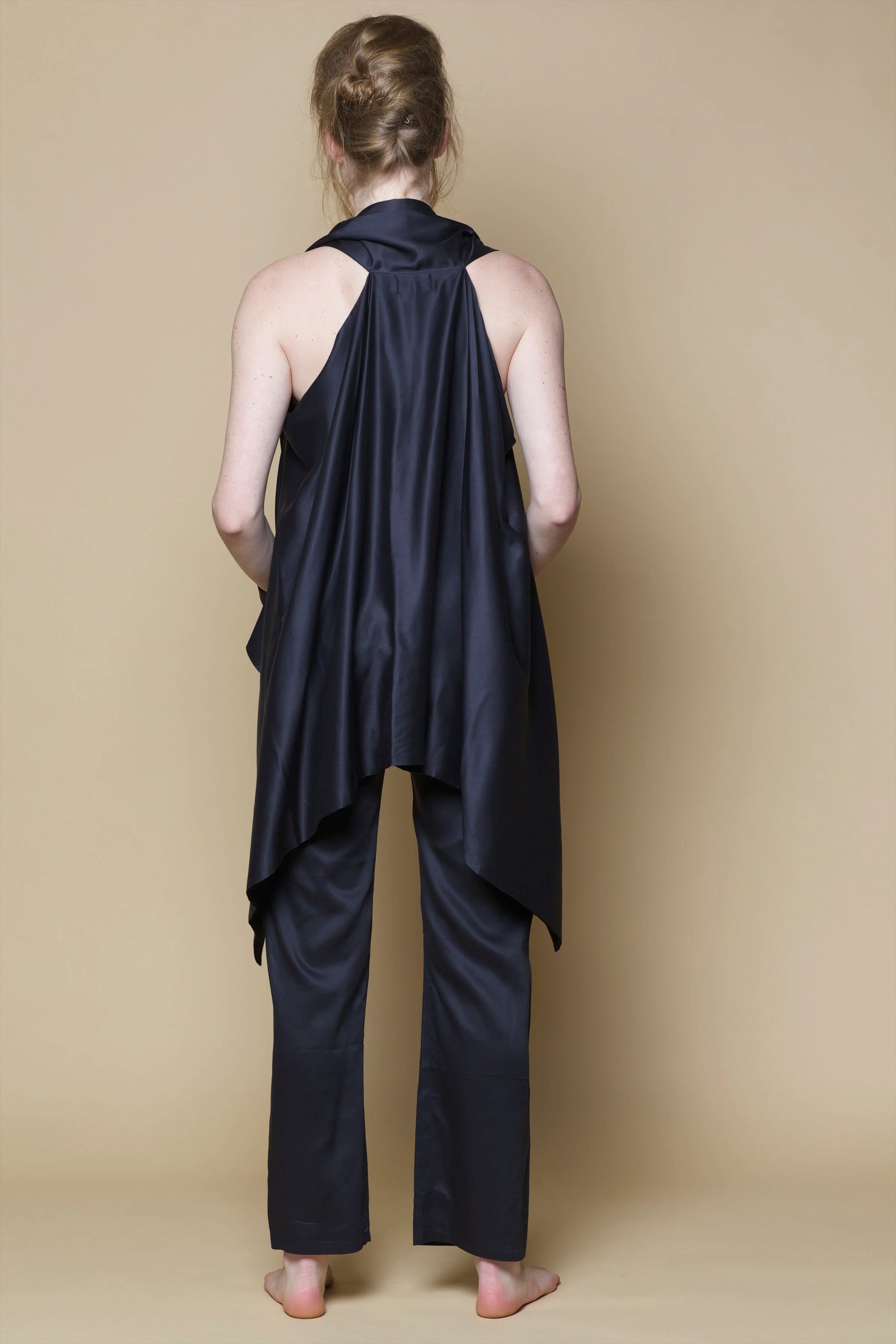 Vegan Silk Swing Vest