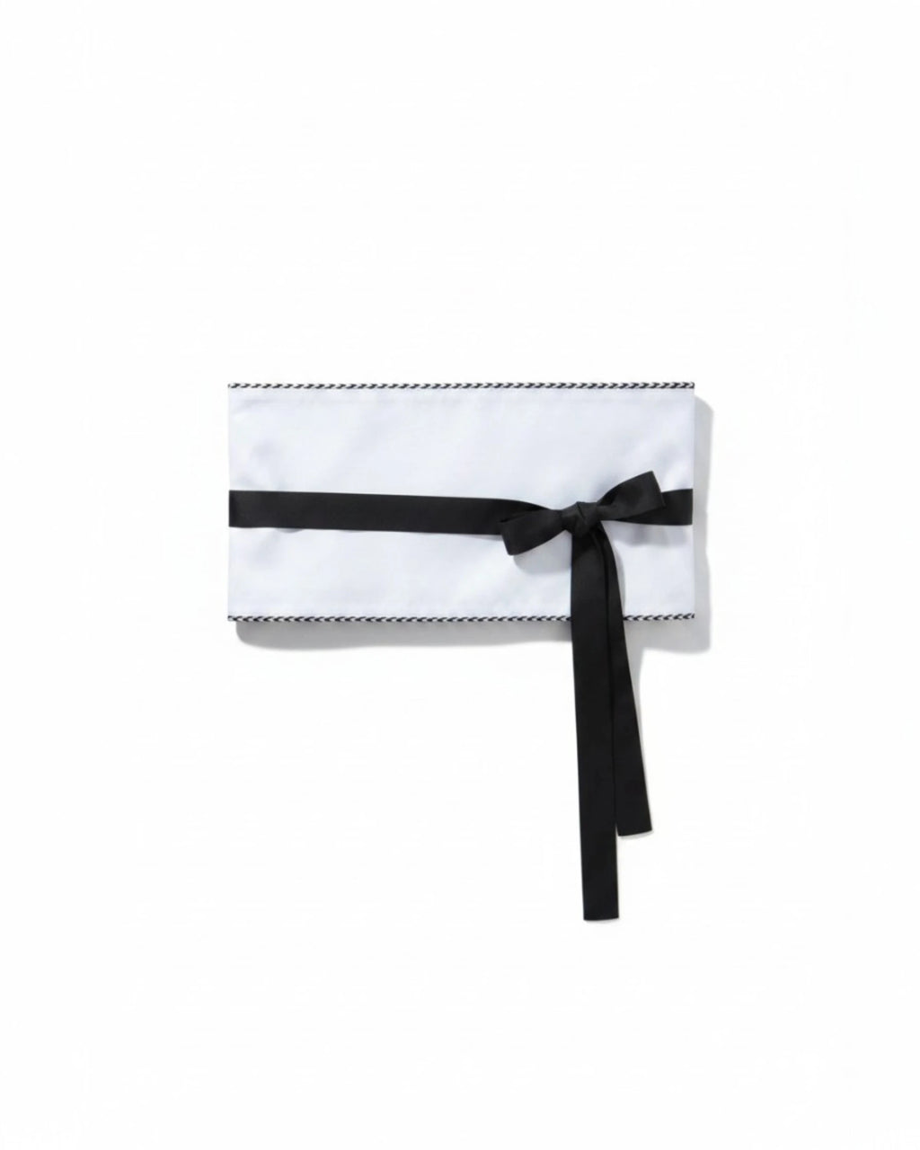 Ceinture Obi en Soie Végétalienne de Bambou (Réversible)