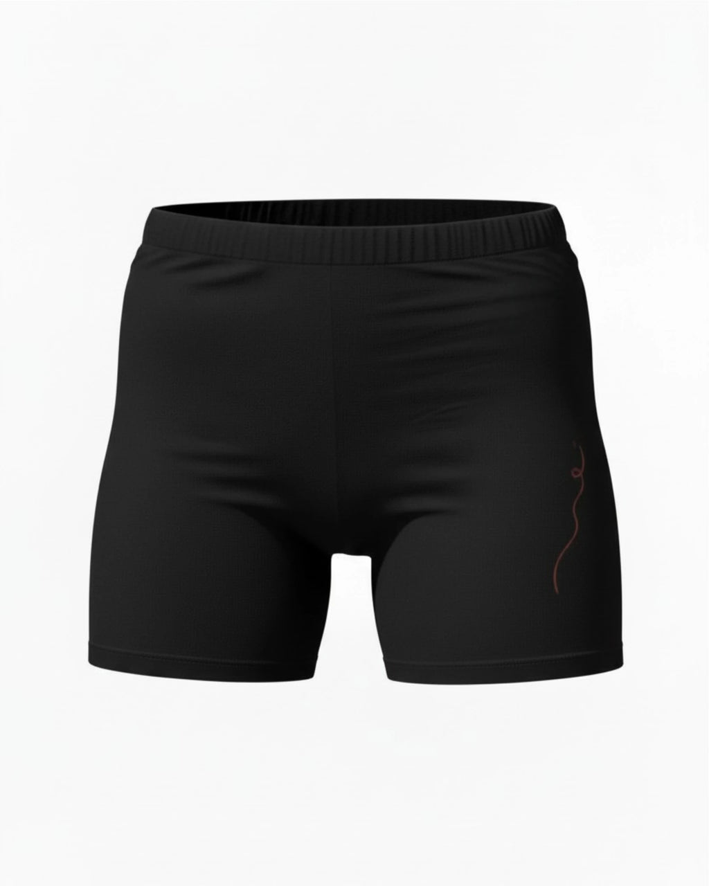 Short de yoga en bambou | Noir
