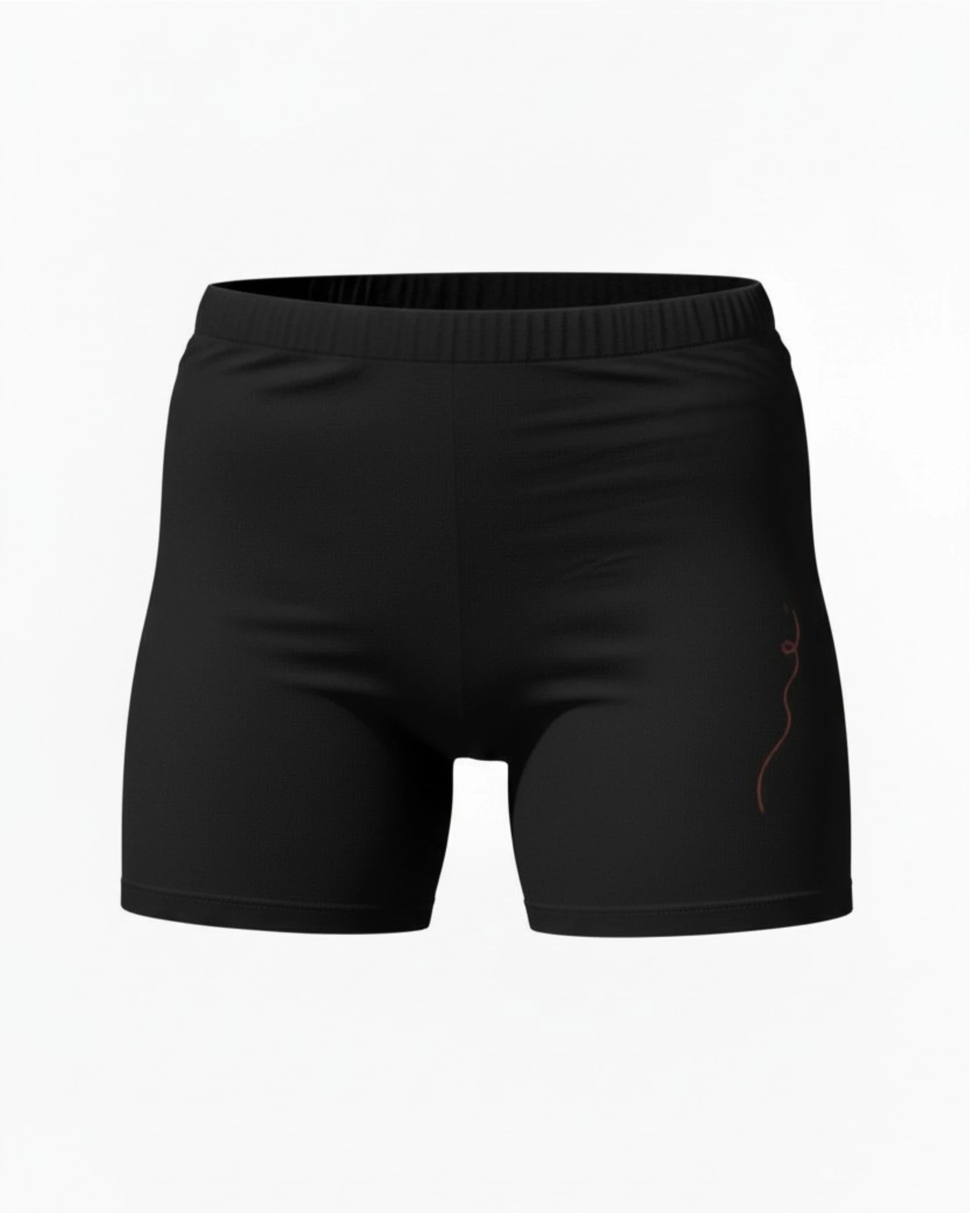 Short de yoga en bambou | Noir