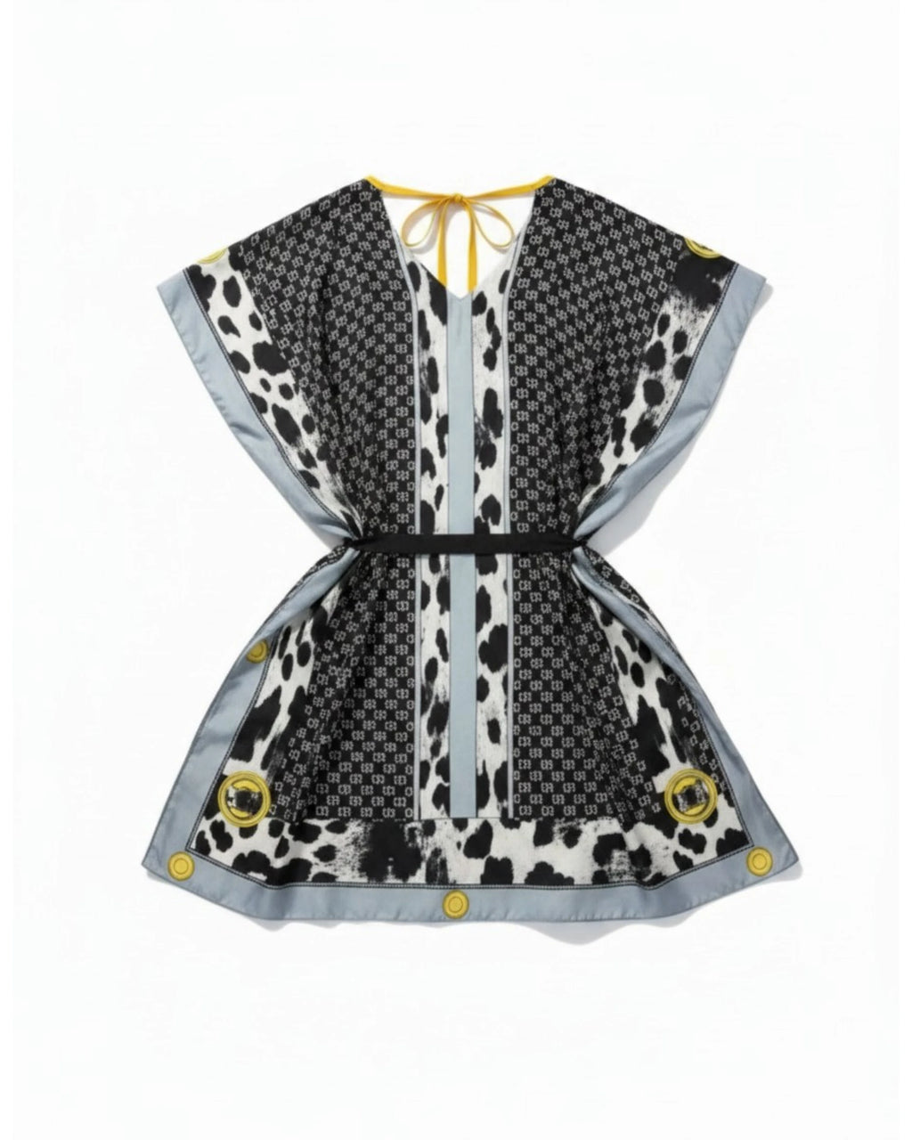 One-of-A-Kind Silk Blend Kaftan | Pattern 1