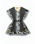 One-of-A-Kind Silk Blend Kaftan | Pattern 1