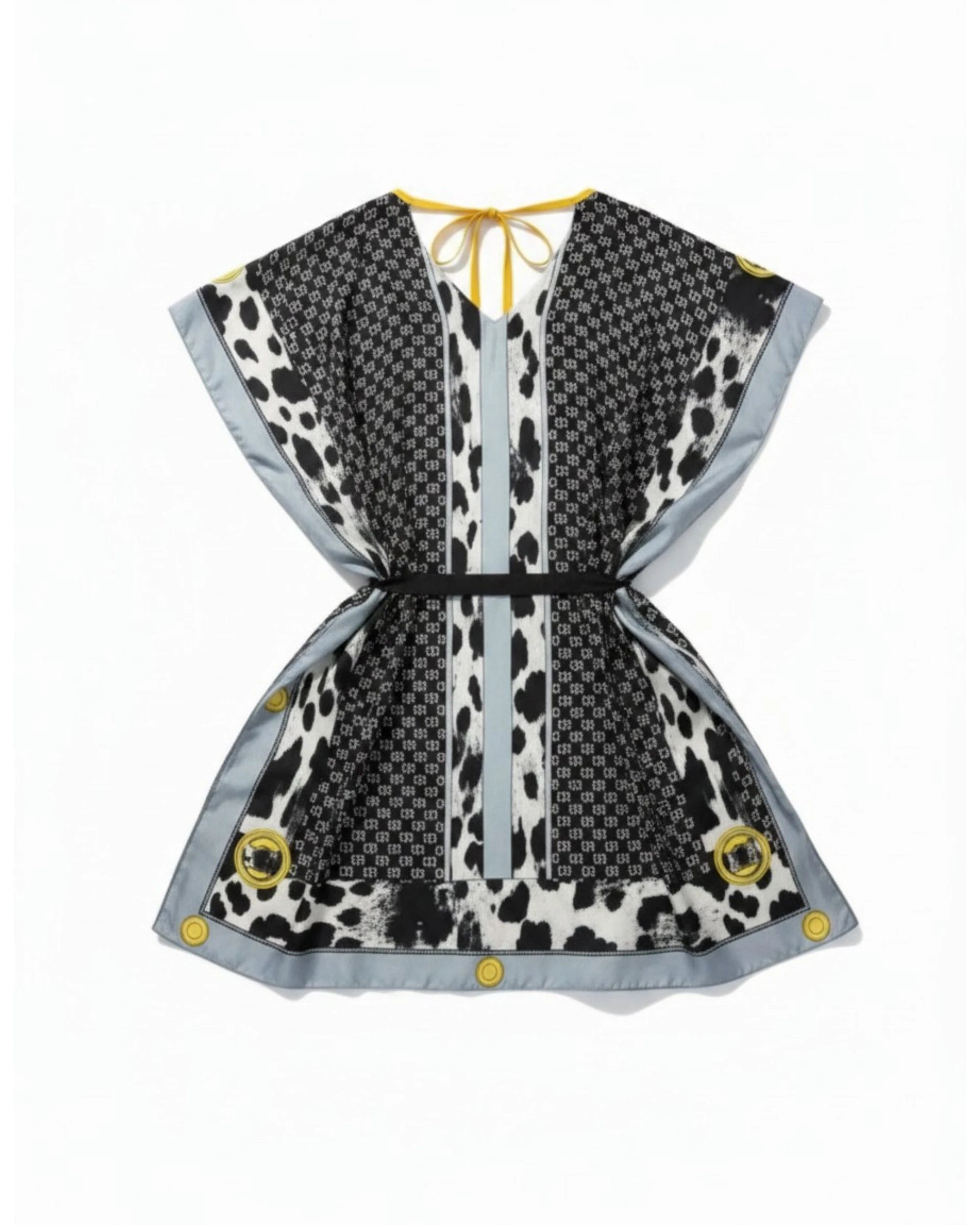 One-of-A-Kind Silk Blend Kaftan | Pattern 1