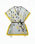 One-of-A-Kind Silk Blend Kaftan | Pattern 3