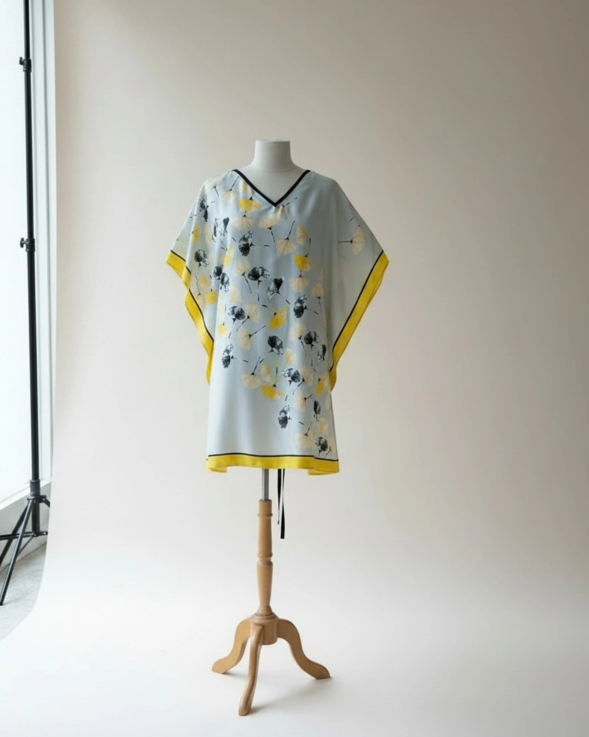 One-of-A-Kind Silk Blend Kaftan | Pattern 3