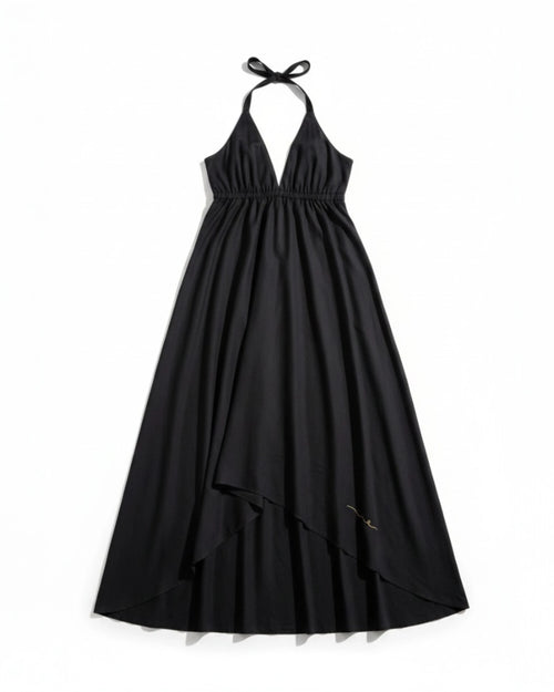 black maxi dress with scarf Vegan Silk Long OnlineSPA Starling is designed for Valentines Day Mini Cocktail Color:Smokey Olive