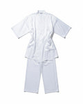 Pyjama en bambou et soie vegan | Blanc