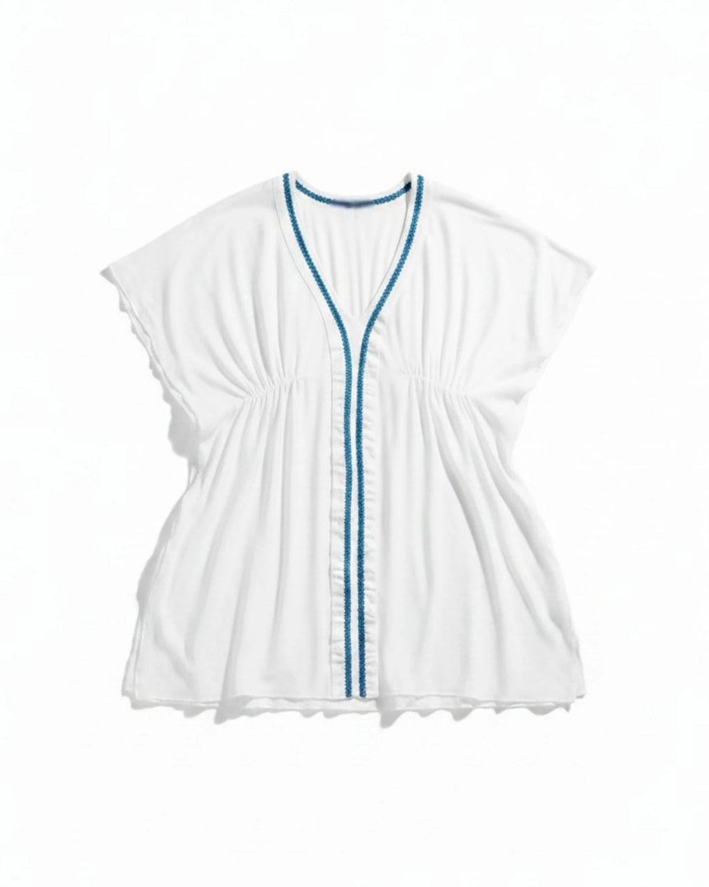 Kaftan en bambou avec garnitures recyclées