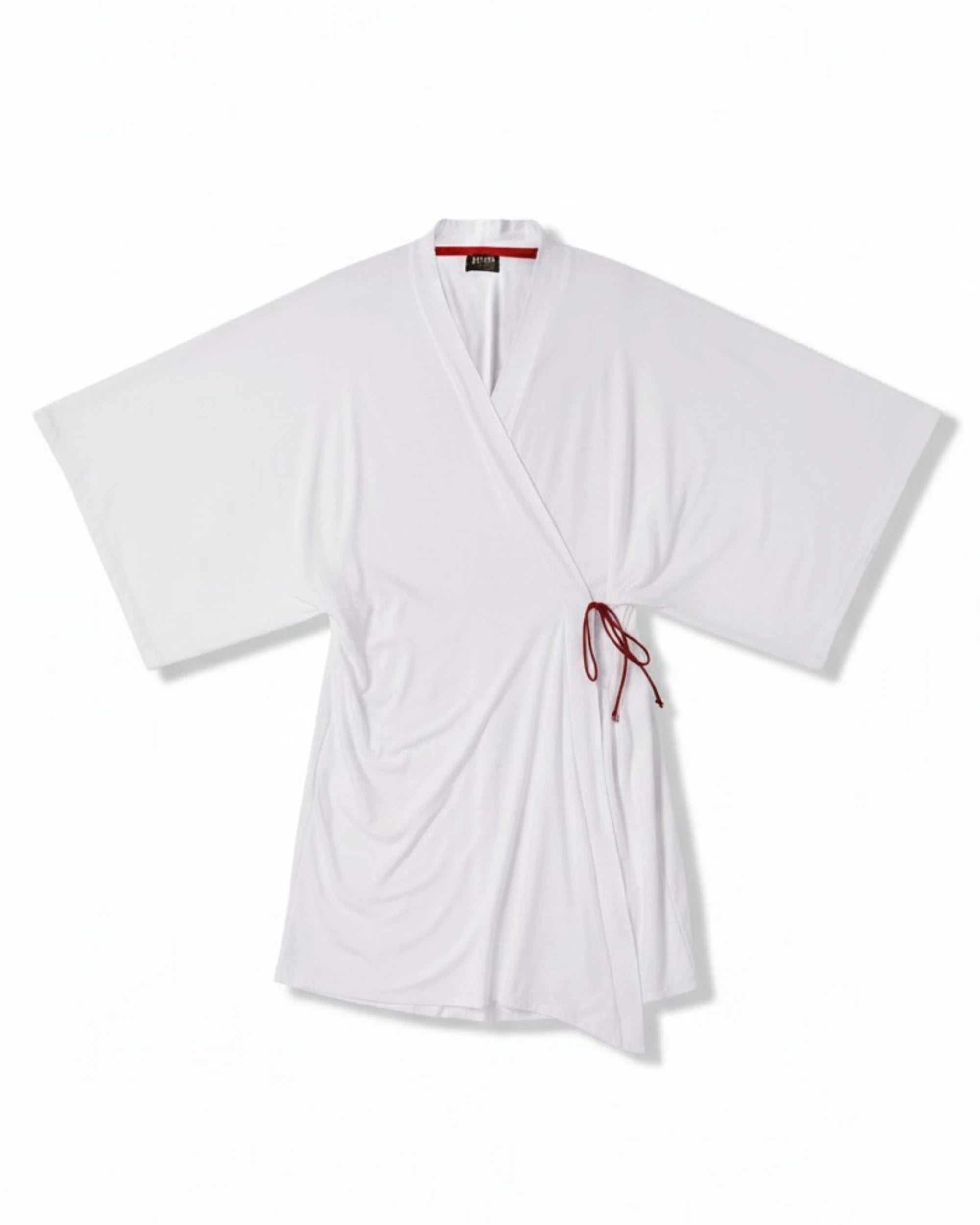 Kimono noué en bambou | Blanc
