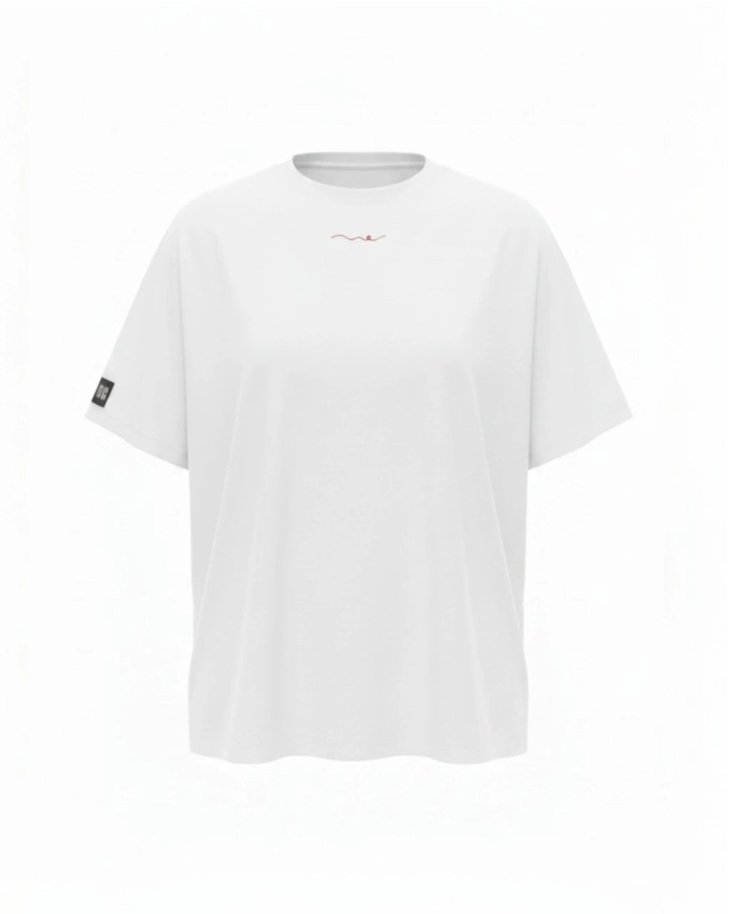 T-shirt unisexe col rond en bambou | Blanc