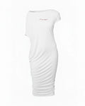 Robe Bambou Épaules Dénudées | Blanc
