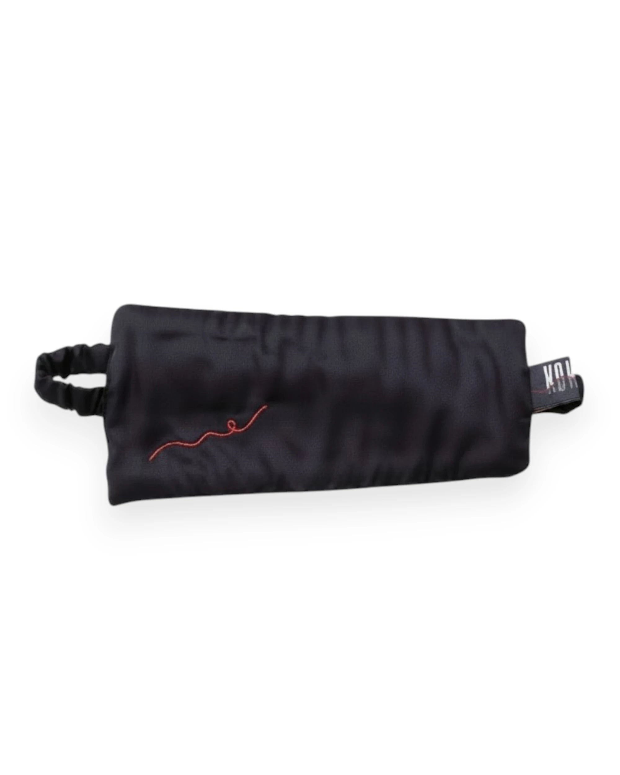 Vegan Silk Bamboo Zen Eye Mask | Black