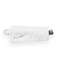 Vegan Silk Zen Eye Mask | White