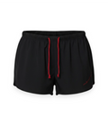 Vegan Silk Bamboo Shorts | Black