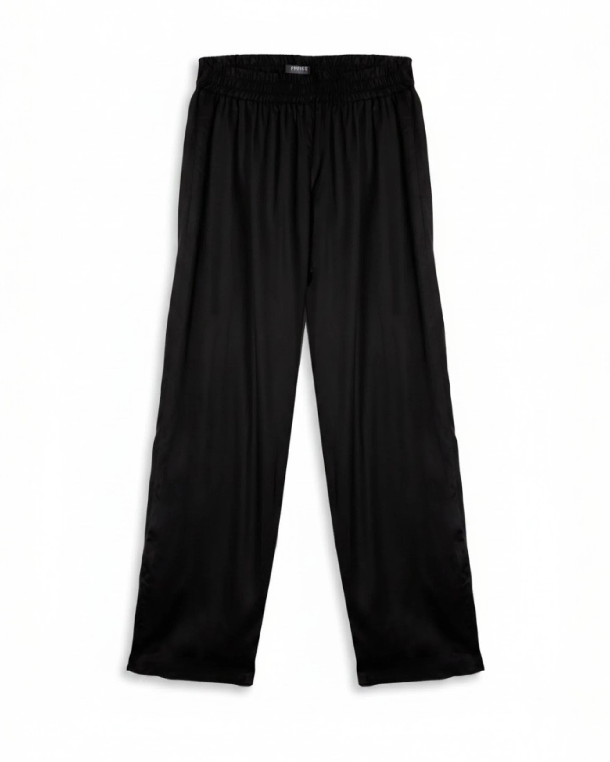 Vegan Silk Bamboo Pants | Black